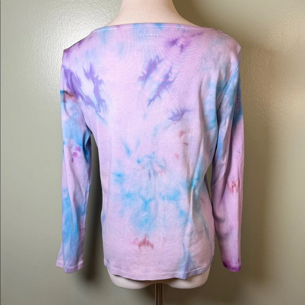 Tie-Dye Long Sleeve Top - Picture 4 of 7